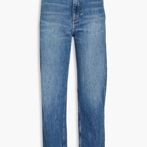 Sandro High Rise Ankle Length Straight Jean